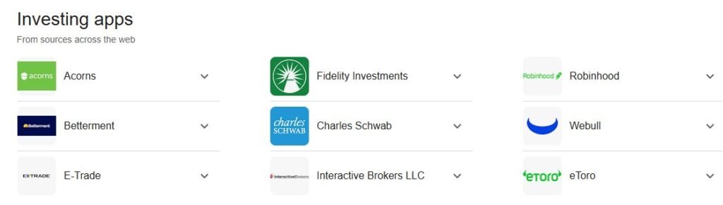  investing apps